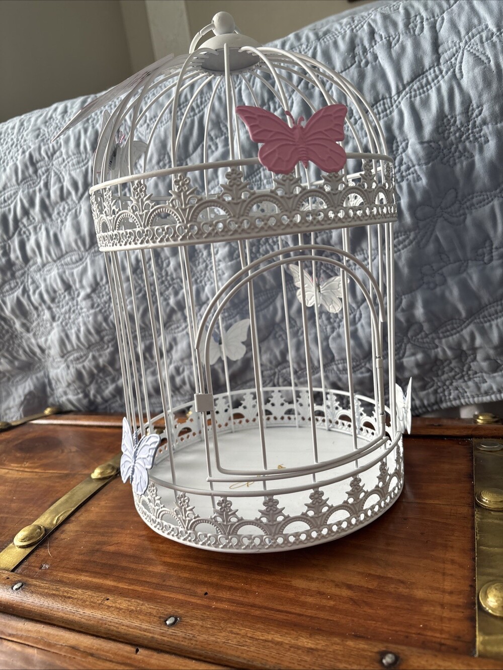 NEW Dolly Parton Decorative Metal Wire Birdcage With Butterflies🦋🦋